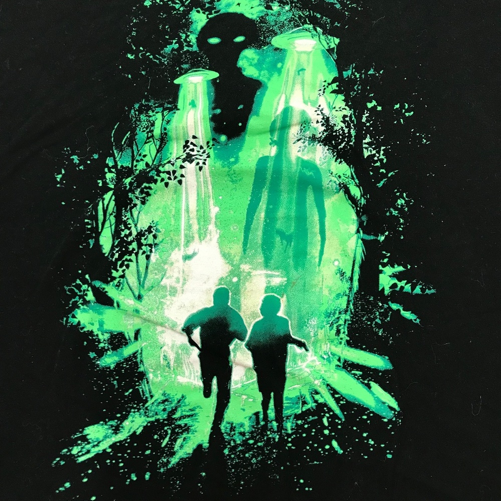 X-Files Abduction T-Shirt 3XL Threadless LootCrate